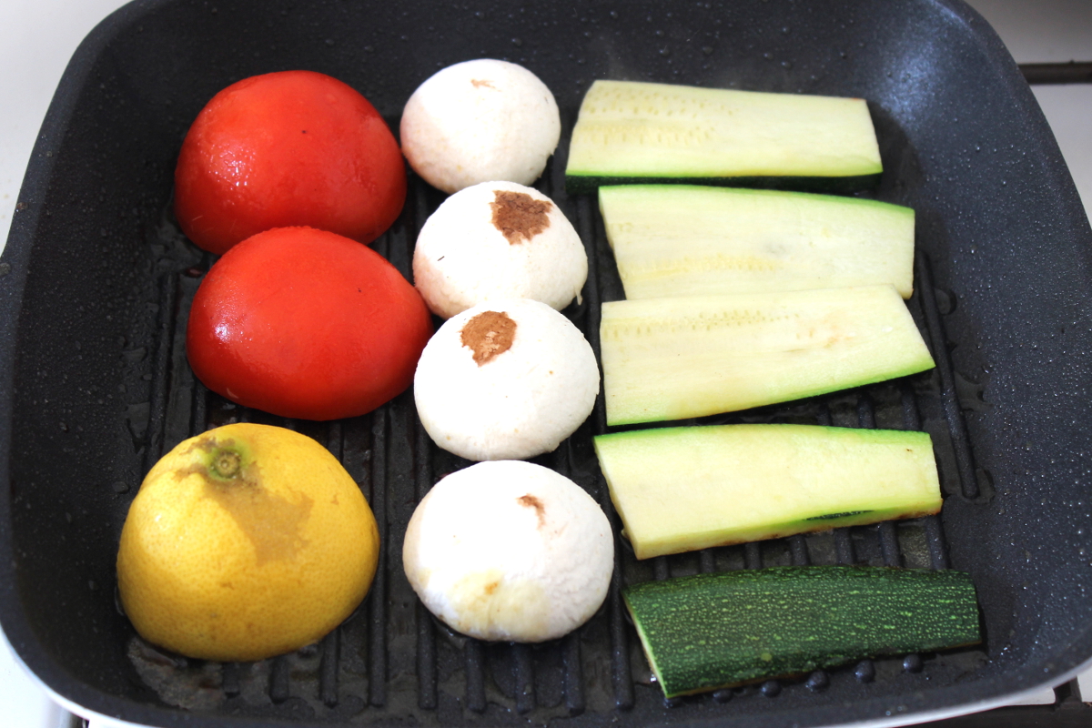 Spanischer Abend: Rezept - Parrillada de verduras (gegrilltes Gemüse)
